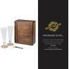 imagePICNIC TIME Star Wars Darth Vader Drinking Glasses Gift Set Star Wars Gifts Acacia WoodStar Wars Darth Vader  Acacia Wood