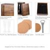 imagePICNIC TIME Star Wars Darth Vader Drinking Glasses Gift Set Star Wars Gifts Acacia WoodStar Wars Mandalorian Mythosaur Skull  Acacia Wood