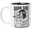 imageSilver Buffalo Star Wars Dark Side Security Wax Resist 20oz Ceramic Mug