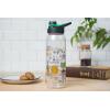 imageSilver Buffalo Star Wars Darth Vader Water Bottle With ScrewOn Lid 28 OuncesFriends Iconic Doodles