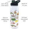 imageSilver Buffalo Star Wars Darth Vader Water Bottle With ScrewOn Lid 28 OuncesFriends Iconic Doodles