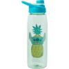 imageSilver Buffalo Star Wars Darth Vader Water Bottle With ScrewOn Lid 28 OuncesLilo and Stitch PeekABoo Pineapple