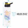 imageSilver Buffalo Star Wars Darth Vader Water Bottle With ScrewOn Lid 28 OuncesPokemon Electrifying Pikachu