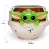 imageSilver Buffalo Star Wars Jabba the Hut Ceramic 3D Sculpted Mug 20 OuncesChild Seated Sculpted