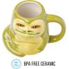 imageSilver Buffalo Star Wars Jabba the Hut Ceramic 3D Sculpted Mug 20 OuncesStar War Jabba
