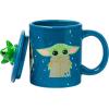 imageSilver Buffalo Star Wars Jabba the Hut Ceramic 3D Sculpted Mug 20 OuncesStar Wars The Child Frog