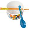 imageSilver Buffalo Star Wars Japanese Art Featuring Darth Vader Yoda Chewbacca Death Star and Stormtrooper Ceramic Ramen Noodle Rice Bowl with Chopsticks Microwave Safe 30 OuncesDonald Duck Spoon