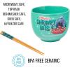 imageSilver Buffalo Star Wars Japanese Art Featuring Darth Vader Yoda Chewbacca Death Star and Stormtrooper Ceramic Ramen Noodle Rice Bowl with Chopsticks Microwave Safe 30 OuncesLittle Mermaid Ursulas Shrimpy Bits