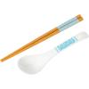 imageSilver Buffalo Star Wars Japanese Art Featuring Darth Vader Yoda Chewbacca Death Star and Stormtrooper Ceramic Ramen Noodle Rice Bowl with Chopsticks Microwave Safe 30 OuncesLilo and Stitch Flower and Leaves Pattern Spoon
