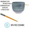 imageSilver Buffalo Star Wars Japanese Art Featuring Darth Vader Yoda Chewbacca Death Star and Stormtrooper Ceramic Ramen Noodle Rice Bowl with Chopsticks Microwave Safe 30 OuncesUrsula  Evil Queen  and Yzma