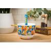 imageSilver Buffalo Star Wars Japanese Art Featuring Darth Vader Yoda Chewbacca Death Star and Stormtrooper Ceramic Ramen Noodle Rice Bowl with Chopsticks Microwave Safe 30 OuncesDonald Duck Spoon