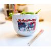 imageSilver Buffalo Star Wars Japanese Art Featuring Darth Vader Yoda Chewbacca Death Star and Stormtrooper Ceramic Ramen Noodle Rice Bowl with Chopsticks Microwave Safe 30 OuncesSpiderman Manga Panels