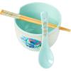 imageSilver Buffalo Star Wars Japanese Art Featuring Darth Vader Yoda Chewbacca Death Star and Stormtrooper Ceramic Ramen Noodle Rice Bowl with Chopsticks Microwave Safe 30 OuncesLilo and Stitch Slurping Noodles Spoon