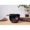 imageSilver Buffalo Star Wars Japanese Art Featuring Darth Vader Yoda Chewbacca Death Star and Stormtrooper Ceramic Ramen Noodle Rice Bowl with Chopsticks Microwave Safe 30 OuncesNightmare Before Christmas Jack