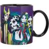 imageSilver Buffalo Star Wars Logo Heat Reveal Ceramic Coffee Mug Featuring Boba Fett Yoda Luke C3PO R2D2 Darth Vader and Stormtrooper 20OuncesDisney Villains