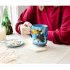 imageSilver Buffalo Star Wars Logo Heat Reveal Ceramic Coffee Mug Featuring Boba Fett Yoda Luke C3PO R2D2 Darth Vader and Stormtrooper 20OuncesPolar Express