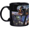 imageSilver Buffalo Star Wars Logo Heat Reveal Ceramic Coffee Mug Featuring Boba Fett Yoda Luke C3PO R2D2 Darth Vader and Stormtrooper 20OuncesStar Wars