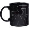imageSilver Buffalo Star Wars Logo Heat Reveal Ceramic Coffee Mug Featuring Boba Fett Yoda Luke C3PO R2D2 Darth Vader and Stormtrooper 20OuncesStar Wars