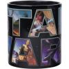 imageSilver Buffalo Star Wars Logo Heat Reveal Ceramic Coffee Mug Featuring Boba Fett Yoda Luke C3PO R2D2 Darth Vader and Stormtrooper 20OuncesStar Wars