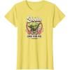 imageStar Wars  Yoda One For Me Funny Valentines Day Pun TShirtLemon Yellow