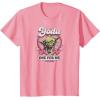 imageStar Wars  Yoda One For Me Funny Valentines Day Pun TShirtPink