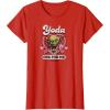 imageStar Wars  Yoda One For Me Funny Valentines Day Pun TShirtRed
