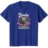 imageStar Wars  Yoda One For Me Funny Valentines Day Pun TShirtRoyal Blue