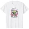 imageStar Wars  Yoda One For Me Funny Valentines Day Pun TShirtWhite