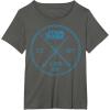 imageStar Wars A New Hope Est 1977 Vintage Craft Graphic TShirt TShirtAsphalt Grey