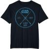 imageStar Wars A New Hope Est 1977 Vintage Craft Graphic TShirt TShirtBlack