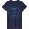 imageStar Wars A New Hope Est 1977 Vintage Craft Graphic TShirt TShirtNavy Blue