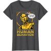 imageStar Wars C3PO I Just Dont Understand Human Behavior Quote TShirtDark Heather Grey