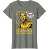 imageStar Wars C3PO I Just Dont Understand Human Behavior Quote TShirtOlive Heather