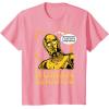 imageStar Wars C3PO I Just Dont Understand Human Behavior Quote TShirtPink