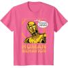 imageStar Wars C3PO I Just Dont Understand Human Behavior Quote TShirtPink Heather