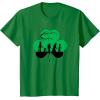 imageStar Wars Characters Silhouettes Shamrock St Patricks Day TShirtKelly Green