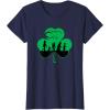 imageStar Wars Characters Silhouettes Shamrock St Patricks Day TShirtNavy Blue