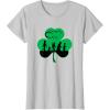 imageStar Wars Characters Silhouettes Shamrock St Patricks Day TShirtSilver Grey
