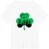 imageStar Wars Characters Silhouettes Shamrock St Patricks Day TShirtWhite