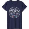 imageStar Wars Classic May The Fourth Be With You Circle Logo TShirtNavy Blue