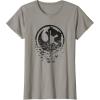 imageStar Wars Classic Rebel Alliance ampamp Galactic Empire Split TShirtSlate Grey