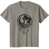 imageStar Wars Classic Rebel Alliance ampamp Galactic Empire Split TShirtSlate Grey