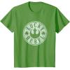 imageStar Wars Classic St Patricks Day Lucky Rebel Distressed TShirtGrass Green