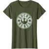imageStar Wars Classic St Patricks Day Lucky Rebel Distressed TShirtOlive Green