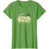 imageStar Wars Classic St Patricks Day Raining Clovers Logo TShirtGrass Green