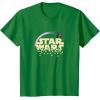 imageStar Wars Classic St Patricks Day Raining Clovers Logo TShirtKelly Green
