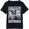imageStar Wars Darth Vader Choking Hazard Vintage Graphic TShirt TShirtBlack