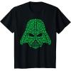 imageStar Wars Darth Vader Clover Saint Patricks Graphic TShirt TShirtBlack