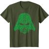 imageStar Wars Darth Vader Clover Saint Patricks Graphic TShirt TShirtOlive Green