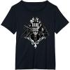 imageStar Wars Darth Vader Dark Side Galactic Villains Gothic TShirtBlack